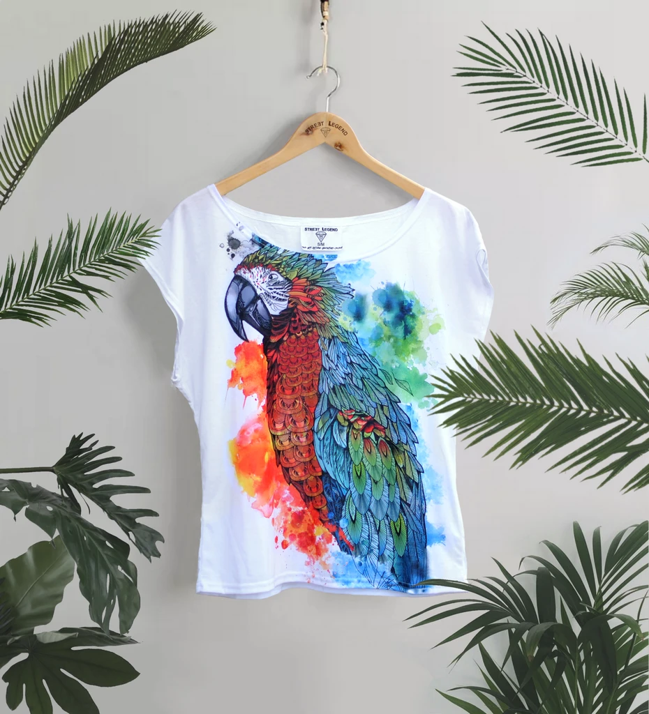 Parrot-blouse-bluzka-Street-Legend-Summer-Legend-SummerLegend
