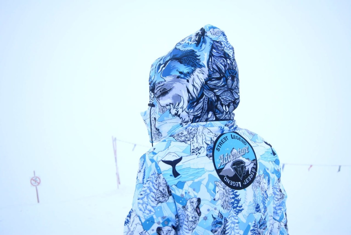 softshellowa kurtka snowboardowa