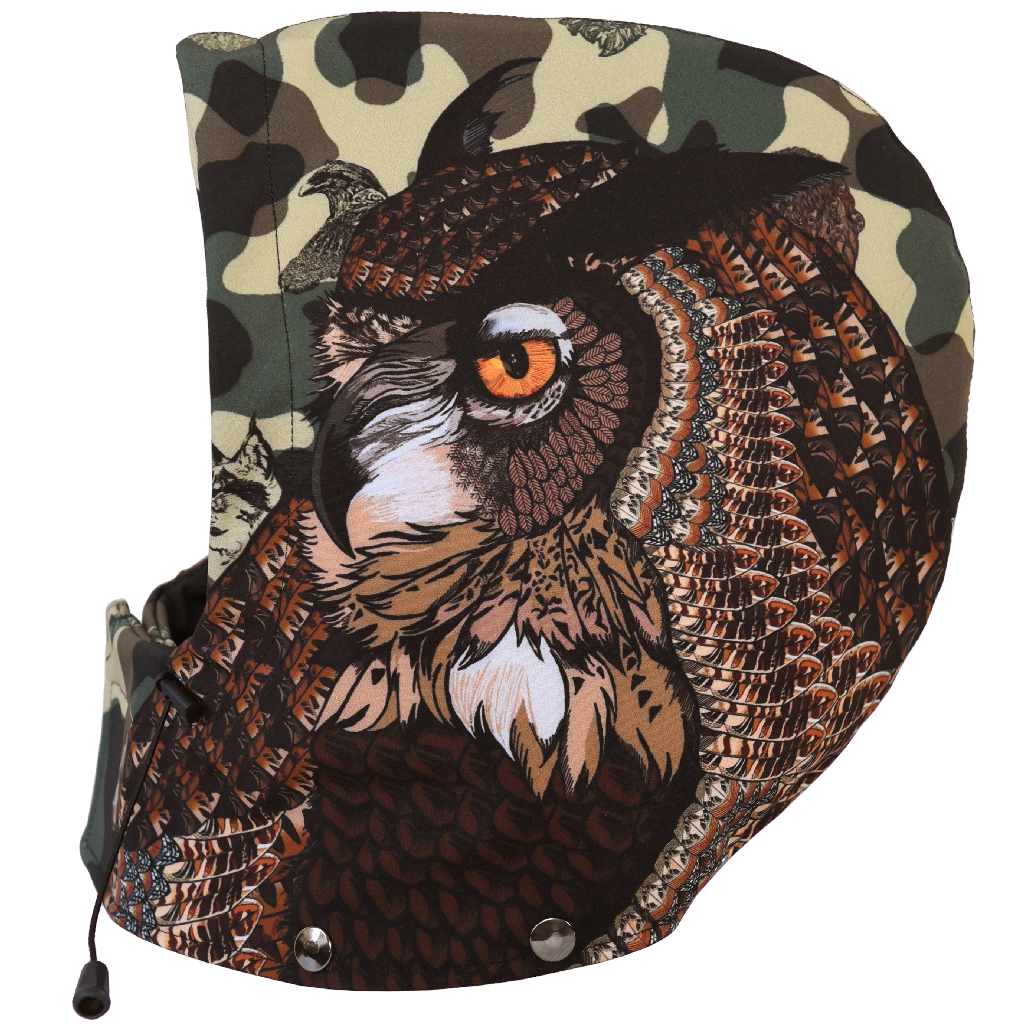 Camo_Animal_Owl_snowboard_kaptur_do_kurtki_snowboardowej