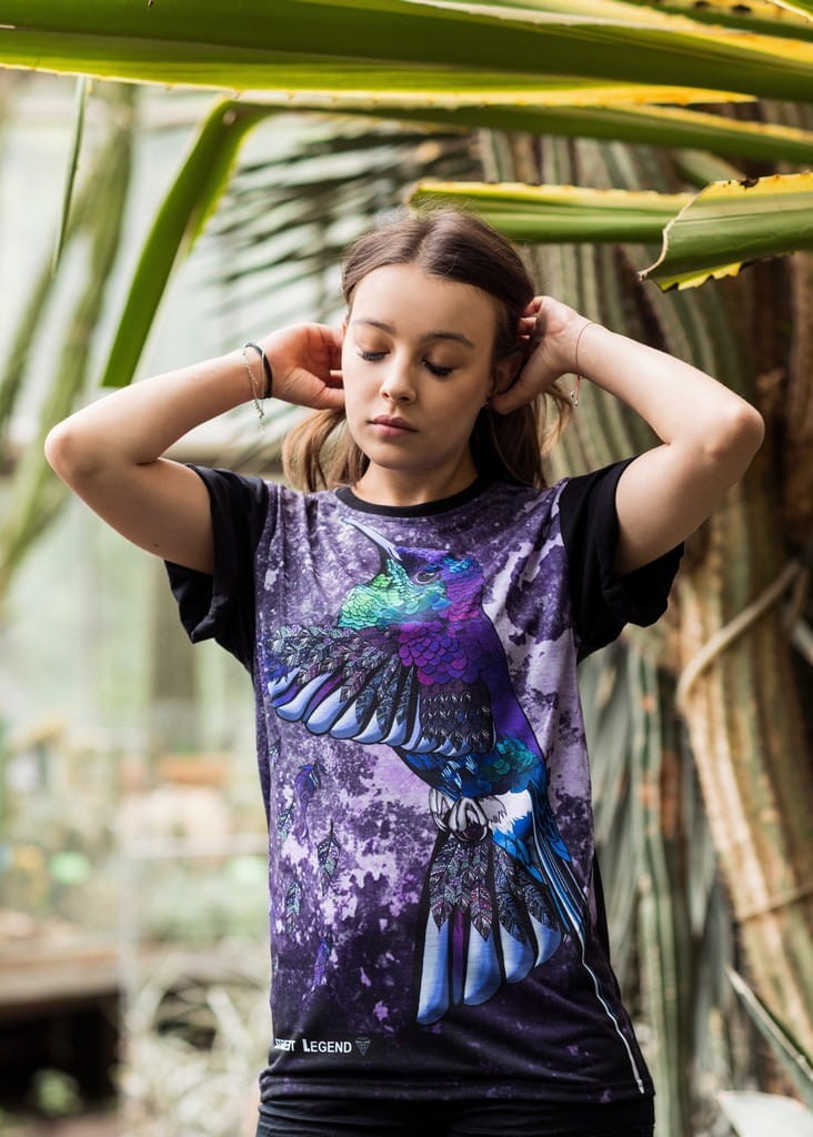 Hummingbird t-shirt Street Legend koszulka bawełniana