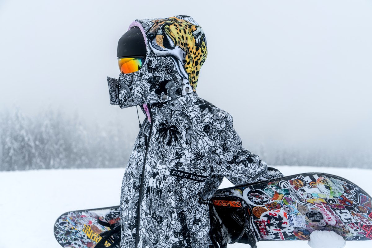 kurtka-snowboardowa-narciarska- Softshell-Snow-Legend-SnowLegend-Cheetah-softshellowa-Street-Legend