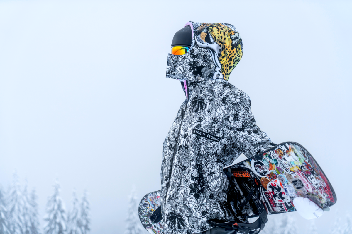 kurtka-snowboardowa-narciarska- Softshell-Snow-Legend-SnowLegend-Cheetah-softshellowa