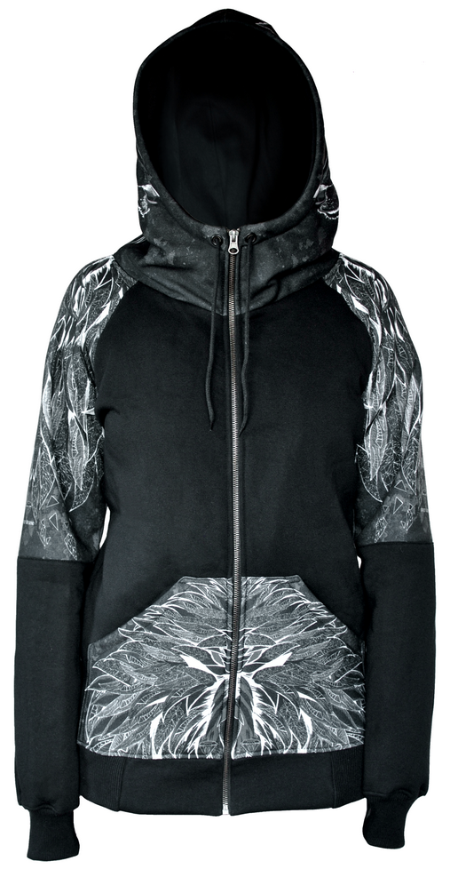 Black Wolf Hoodie Street Legend