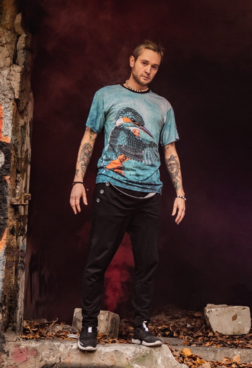 King- Fisher- t-shirt- Street- Legend- meski