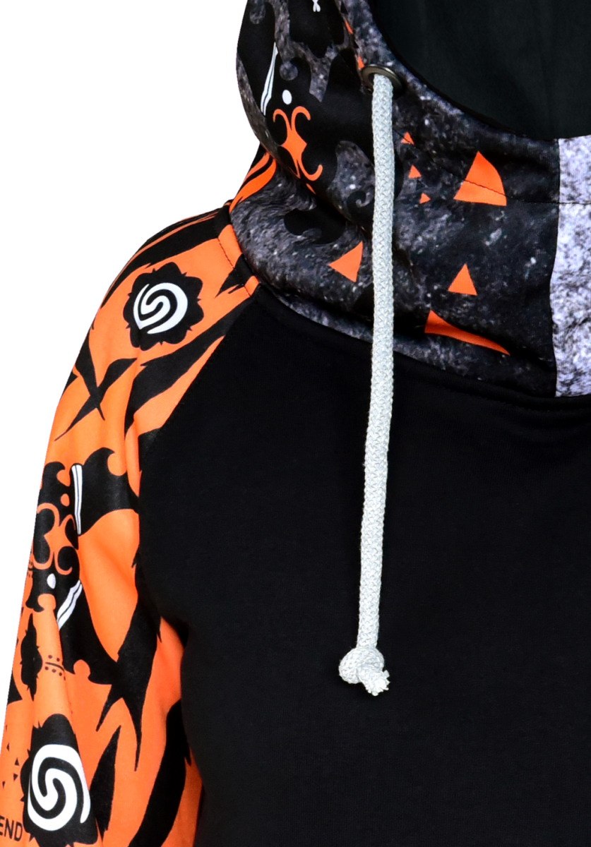 Bluza-Snowboardowa Long Hoodie Tiger- details