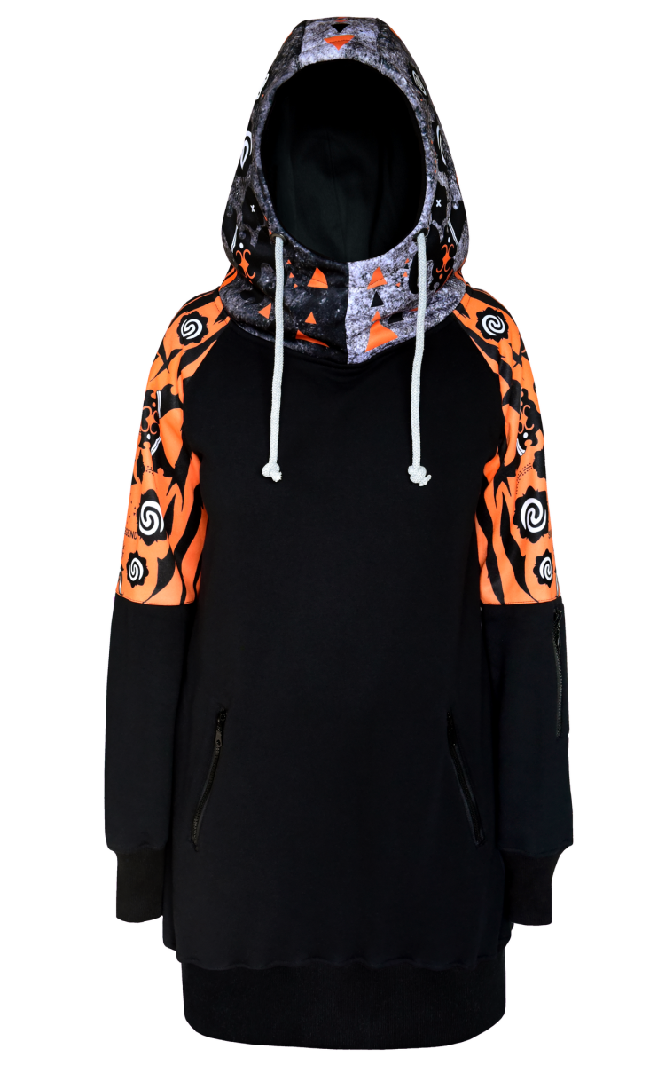 Bluza-Snowboardowa Long Hoodie Tiger- Snow- Legend- Street- Legend- przód