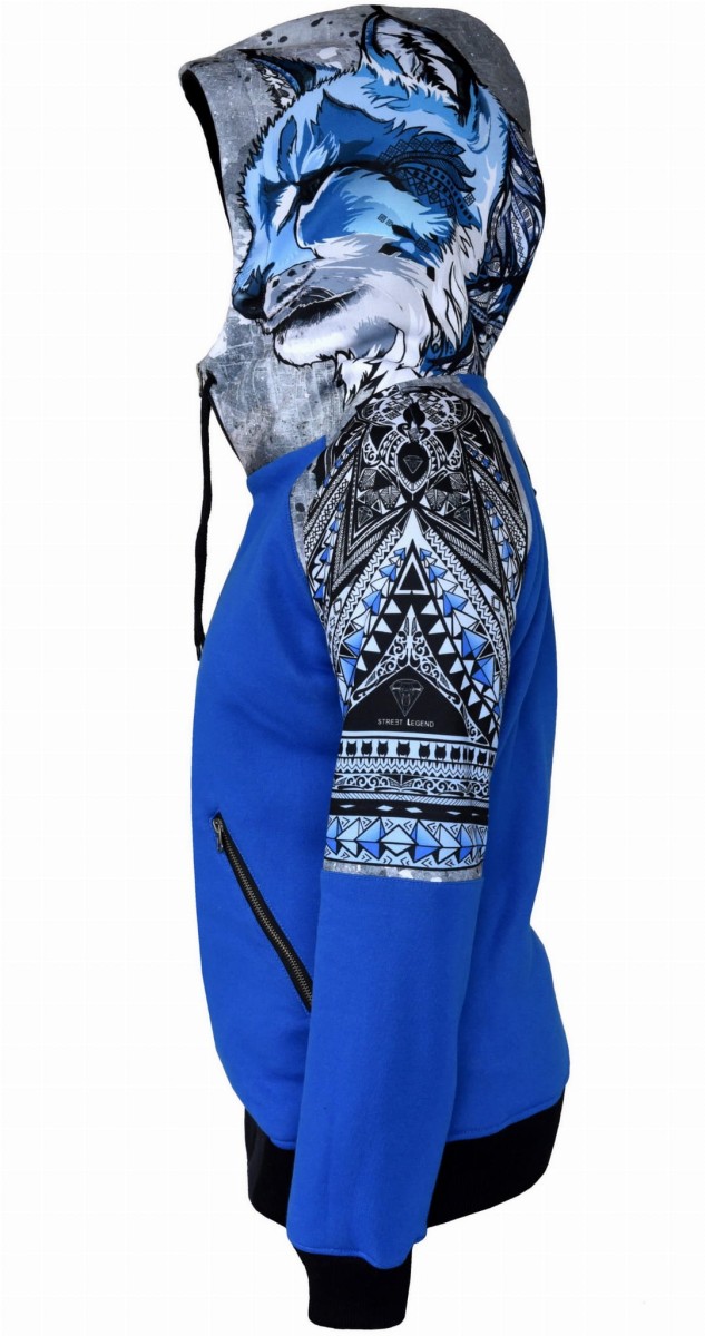 Street-Legend- Lynx- bluza- rozpinana- z- rysiem