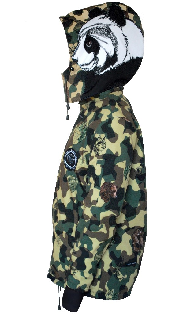 Kurtka snowboardowa- kurtka narciarska- Street- Legend- Panda- Camo- Animals