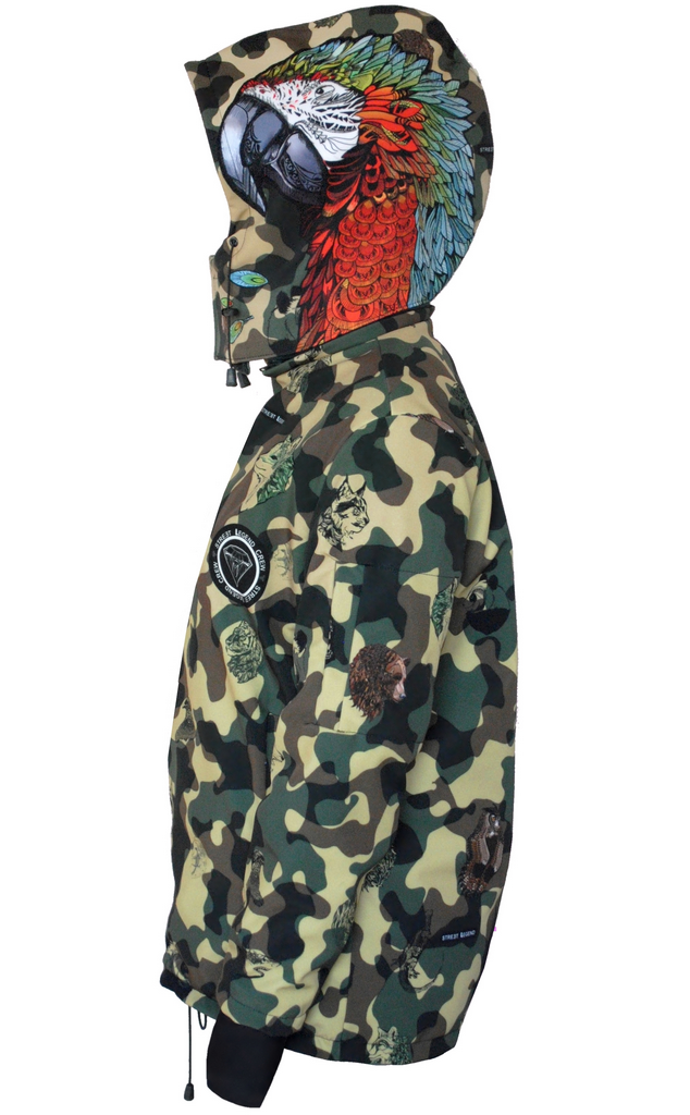 Kurtka- snowboardowa- kurtka- narciarska- Street- Legend- Parrot- Snow- Legend