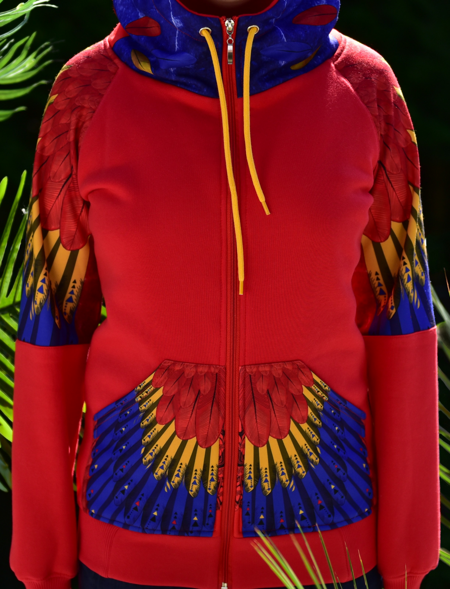Ara- Macaw- bluza-  rozpinana- Street- Legend- clothing