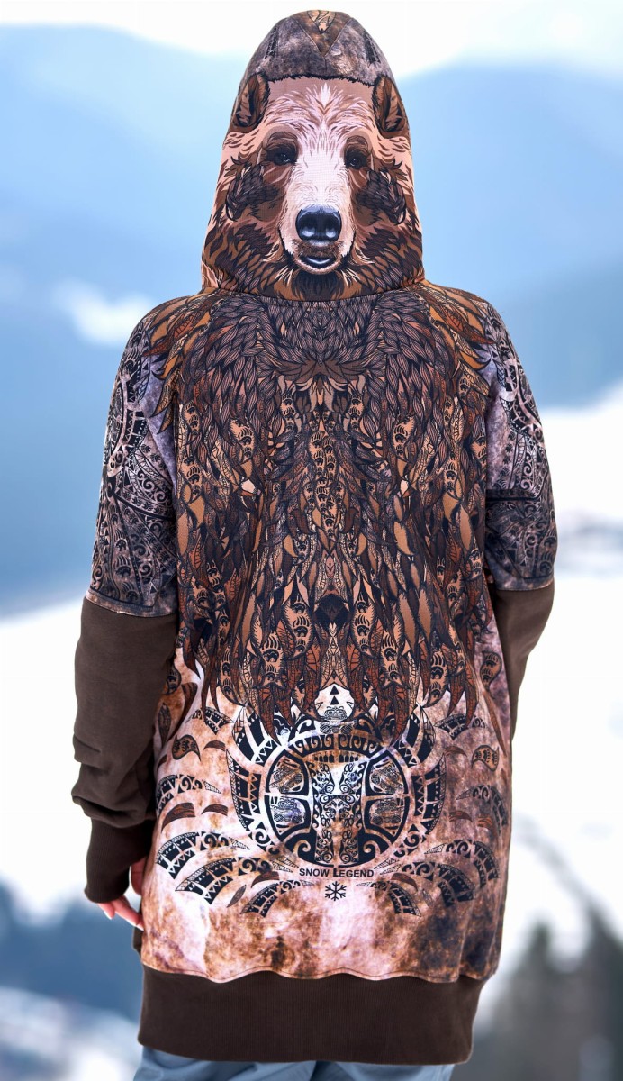 Bluza- Snowboardowa- Snowboard- Hoodie- Street- Legend- Snow- Legend- Bear