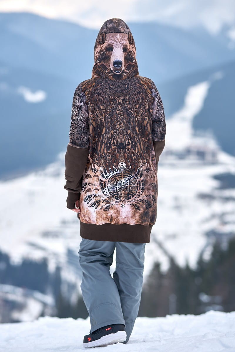 Bluza- Snowboardowa- Snowboard- Hoodie- Street- Legend- Snow- Legend- Bear