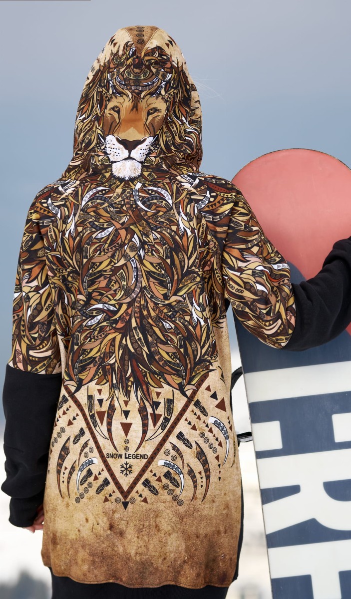 Bluza- snowboardowa- Snowboard- Hoodie- Street- Legend- Snow- Legend- Lion