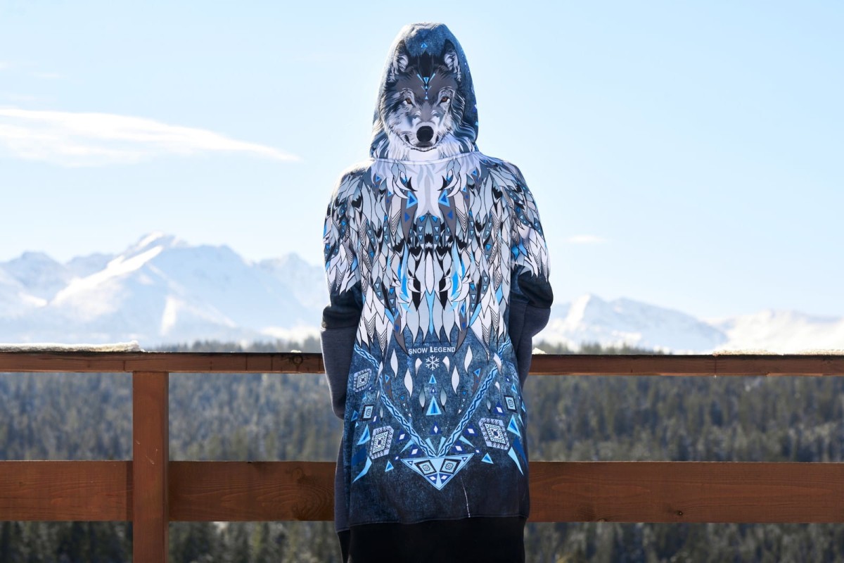 Bluza- snowboardowa- z- wilkiem- Wolf- Street- Legend- Snow- Legend