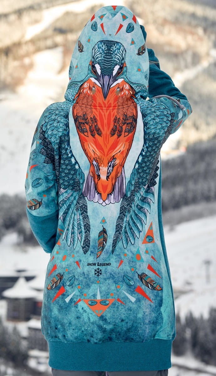 Bluza- snowboardowa- King- Fisher- zimorodek- Snow- Legend- Street- Legend