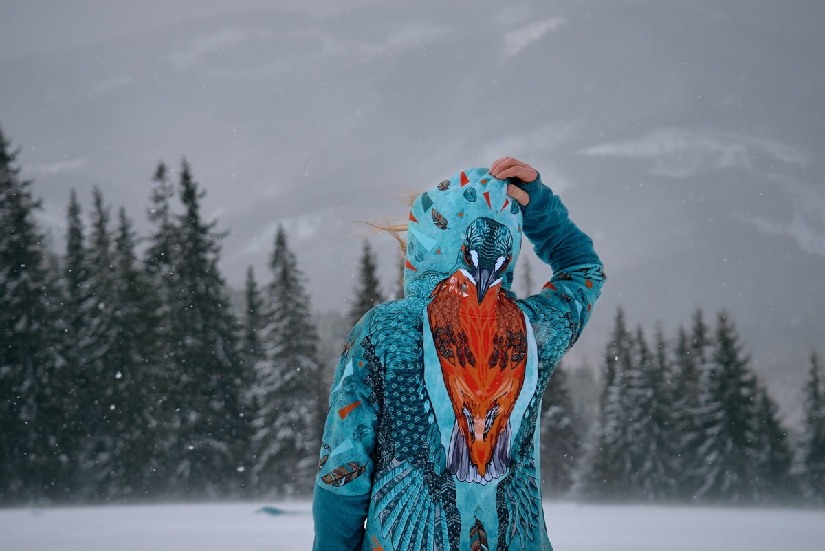 Bluza- snowboardowa- King- Fisher- zimorodek- Snow- Legend- Street- Legend