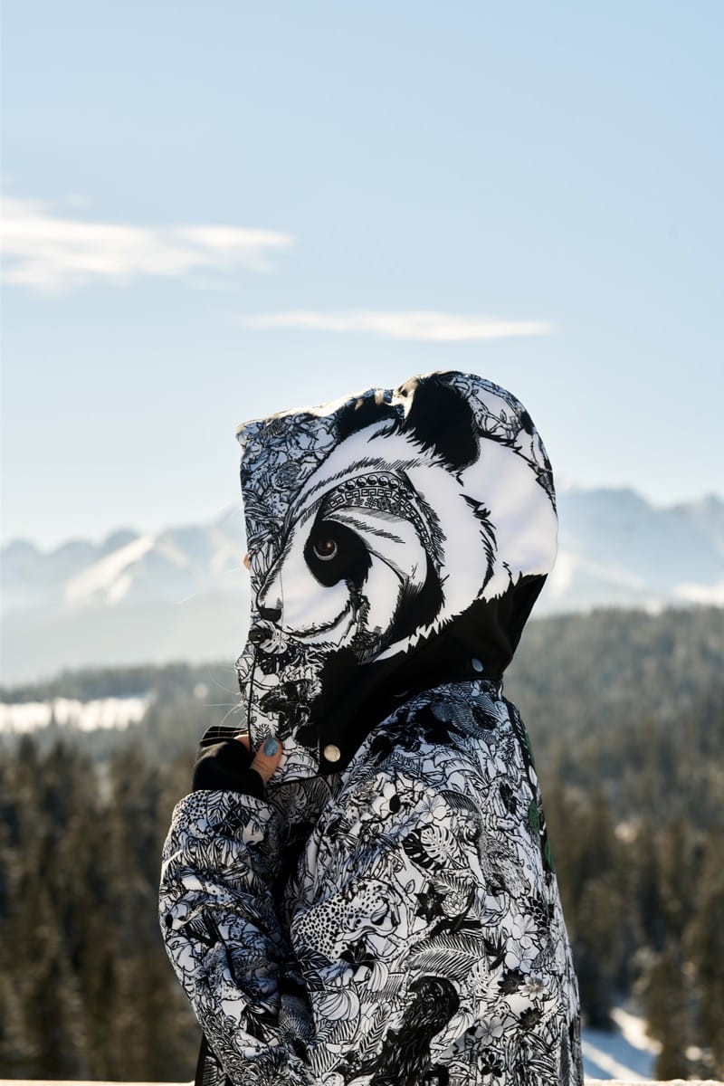 Kurtka- snowboardowa- Snow- Legend- Street- Legend- Jungle- Adventure- Panda