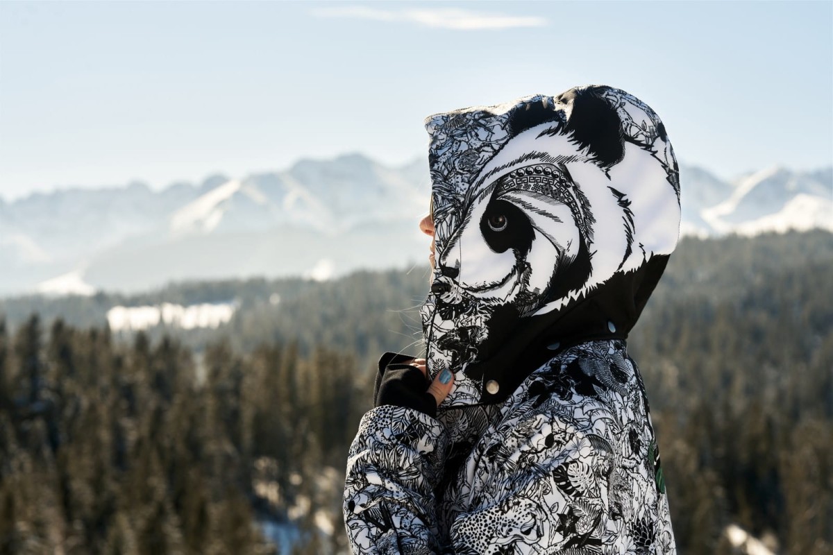 Kurtka- snowboardowa- Snow- Legend- Street- Legend- Jungle- Adventure- Panda