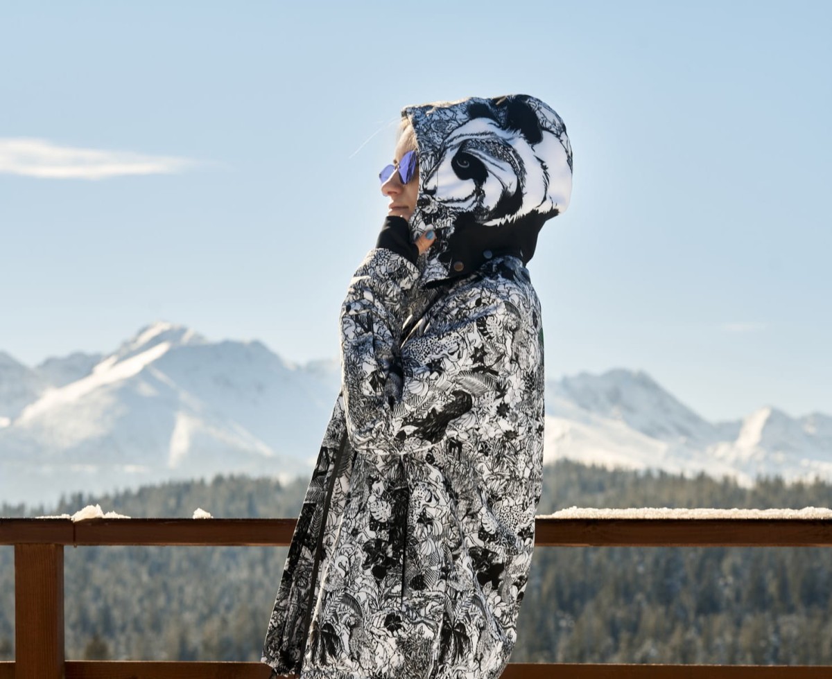 Kurtka- snowboardowa- Snow- Legend- Street- Legend- Jungle- Adventure- Panda