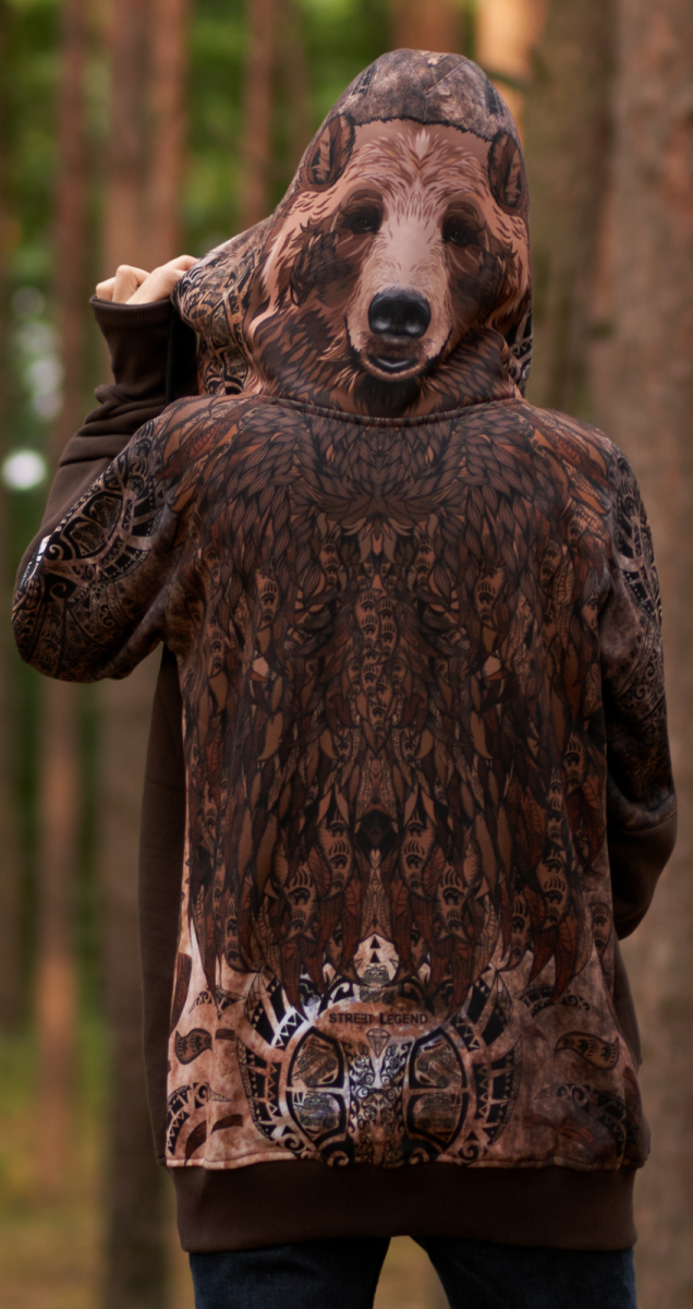 Bluza- outdoorowa- Bear- street- Legend- damska