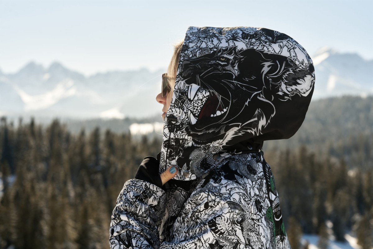 Black- Panther- jungle- adventure- snow- legend- kurtka- snowboardowa- Street- Legend- snowboard- jacket