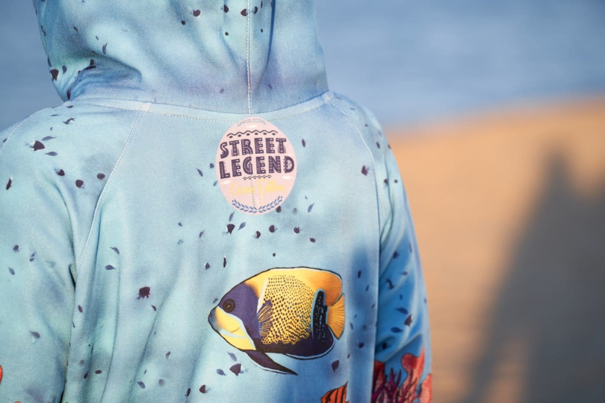 Bluza- Bahama- surferska- bawełniana- morska- Ocean- life- kitesurfingowa