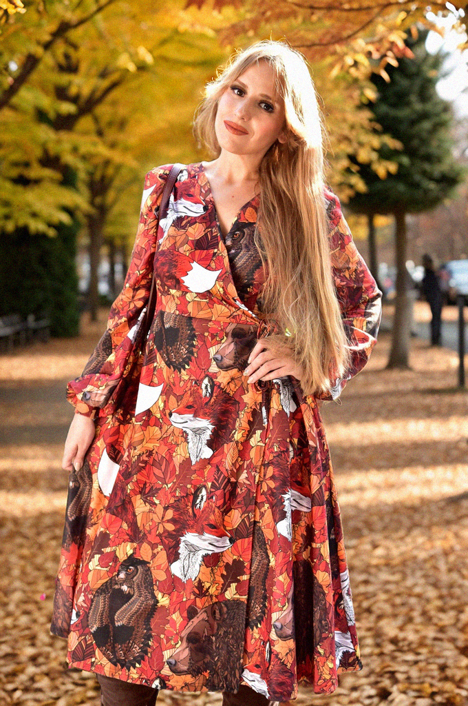 Sukienka- jesienna- wiosenna- kopertowa- z- długim- rękawem- street- Legend