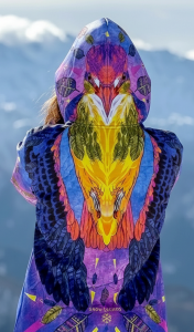 Wodoodporna bluza Snowboardowa Oriental dwarft damska 