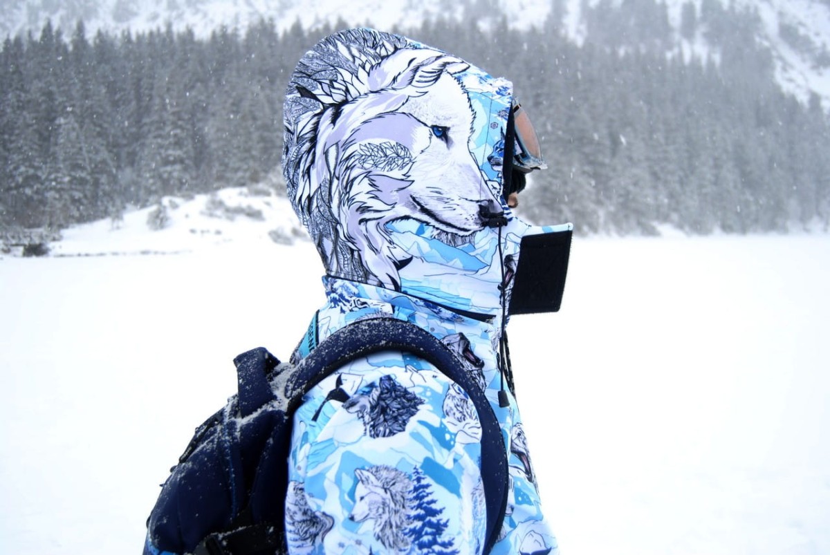 Snow Land White Wolf